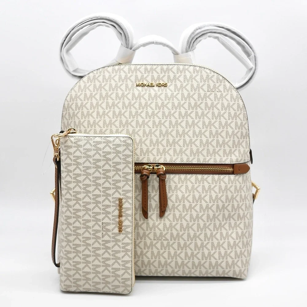 🍓NWT Michael Kors Dallas Backpack with Wallet